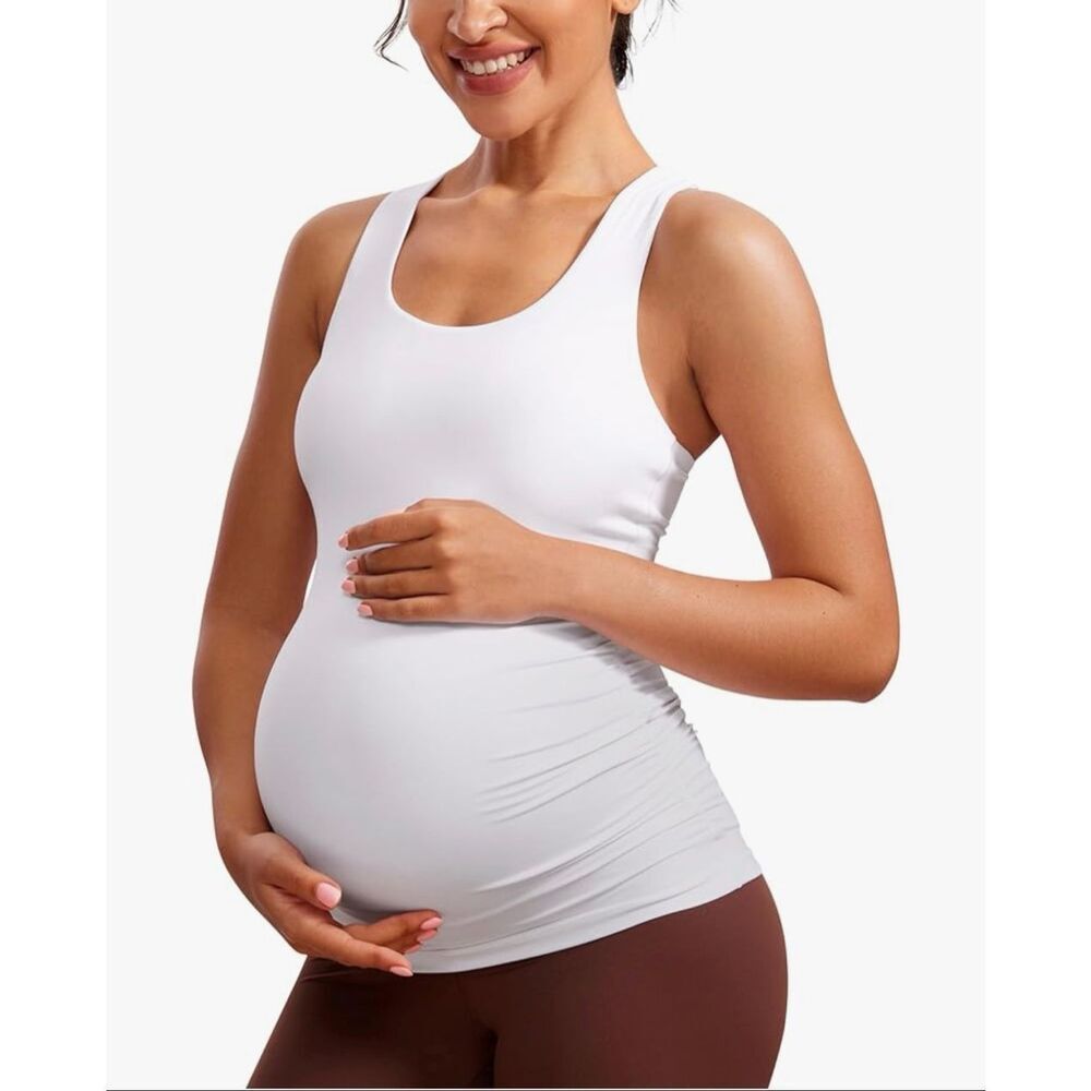 CRZ YOGA Butterluxe Maternity Tank Top